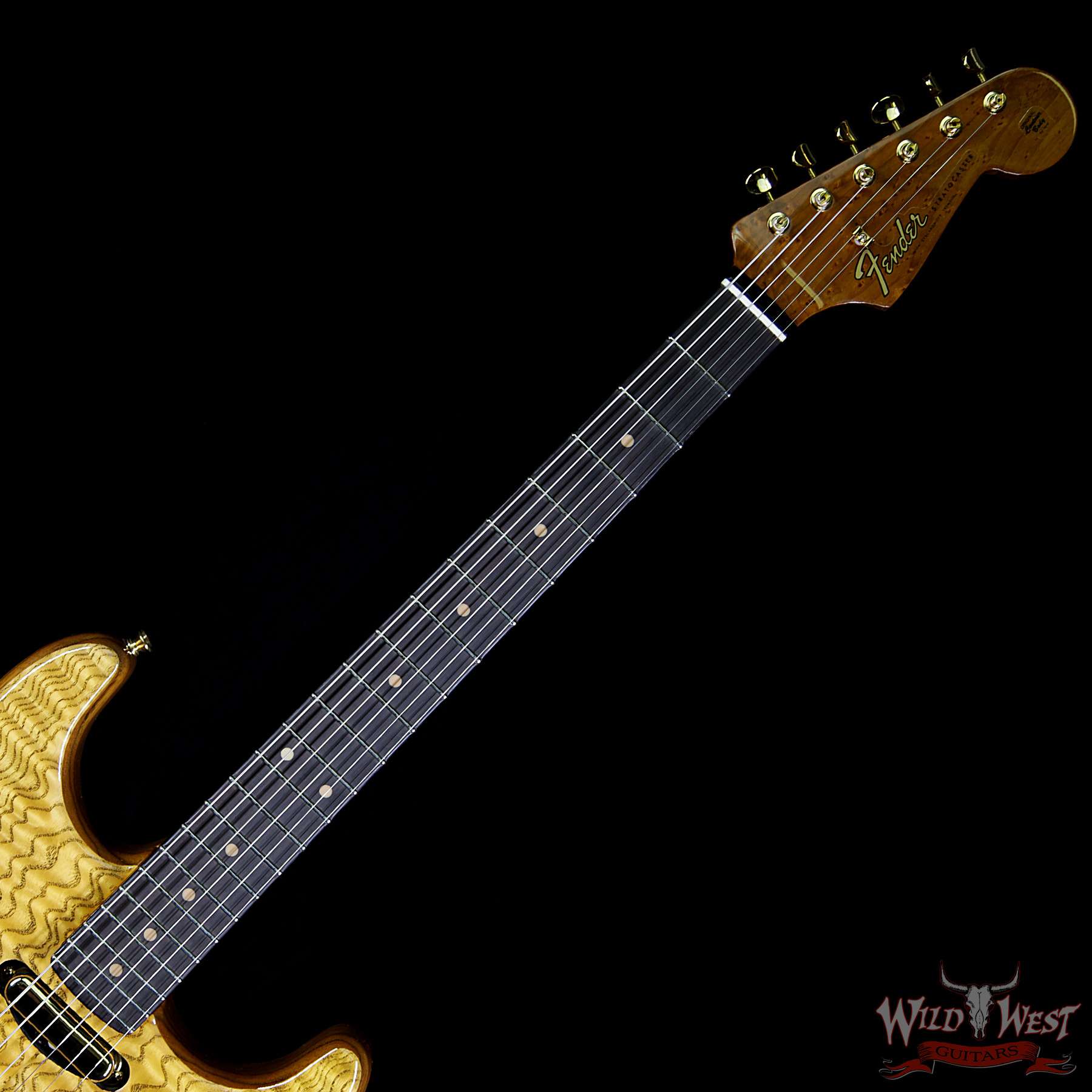 fender-mbpw-artisan-tamoash-strat-cz535392-bnf__wwg.jpg Fender Custom Shop Paul Waller Masterbuilt Artisan Stratocaster HSS Tamo Ash Top African Blackwood Board - Image 9