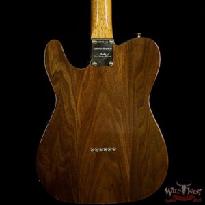 Fender Custom Shop Masterbuilt Paul Waller Artisan Claro Walnut Telecaster HH Birdseye Maple Neck African Blackwood Board - Image 4