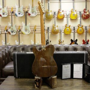 Fender Custom Shop Masterbuilt Paul Waller Artisan Claro Walnut Telecaster HH Birdseye Maple Neck African Blackwood Board - Image 16