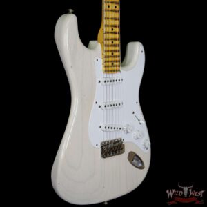 Fender Custom Shop Masterbuilt Todd Krause Clapton Stratocaster Journeyman Relic Aged White Blonde - Image 4
