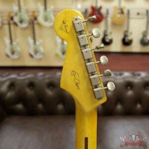 Fender Custom Shop Masterbuilt Todd Krause Clapton Stratocaster Journeyman Relic Aged White Blonde - Image 13