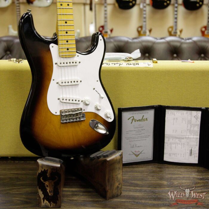 Fender Custom Shop Masterbuilt Todd Krause Eric Clapton Stratocaster Journeyman Relic 2Tone Sunburst - Image 13