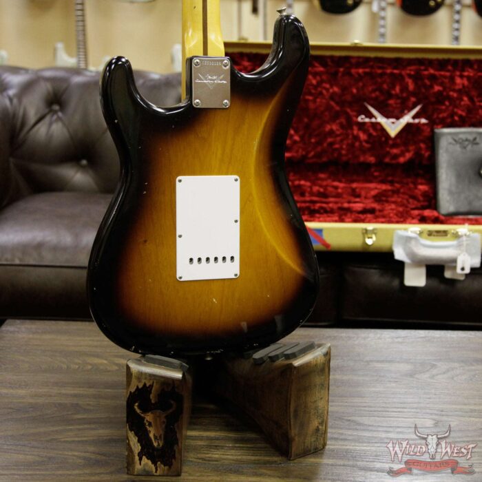 Fender Custom Shop Masterbuilt Todd Krause Eric Clapton Stratocaster Journeyman Relic 2Tone Sunburst - Image 15