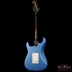 Fender Custom Shop Masterbuilt Yuriy Shishkov 1959 Stratocaster Journeyman Relic Brazilian Rosewood Neck Lake Placid Blue - Image 5