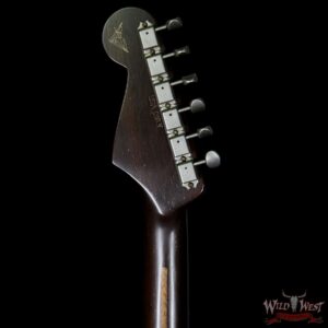 Fender Custom Shop Masterbuilt Yuriy Shishkov 1959 Stratocaster Journeyman Relic Brazilian Rosewood Neck Lake Placid Blue - Image 9