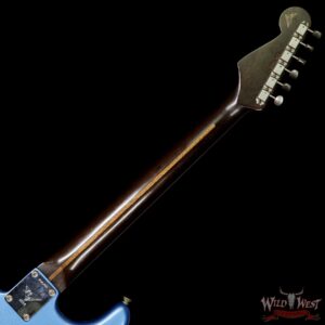 Fender Custom Shop Masterbuilt Yuriy Shishkov 1959 Stratocaster Journeyman Relic Brazilian Rosewood Neck Lake Placid Blue - Image 10
