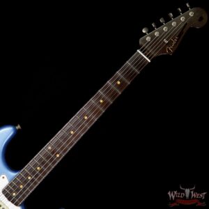 Fender Custom Shop Masterbuilt Yuriy Shishkov 1959 Stratocaster Journeyman Relic Brazilian Rosewood Neck Lake Placid Blue - Image 8