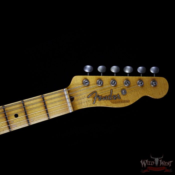 Fender Custom Shop Masterbuilt Yuriy Shishkov 1950`s Telecaster Journeyman Relic Fiesta Red - Image 9