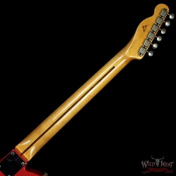 Fender Custom Shop Masterbuilt Yuriy Shishkov 1950`s Telecaster Journeyman Relic Fiesta Red - Image 12