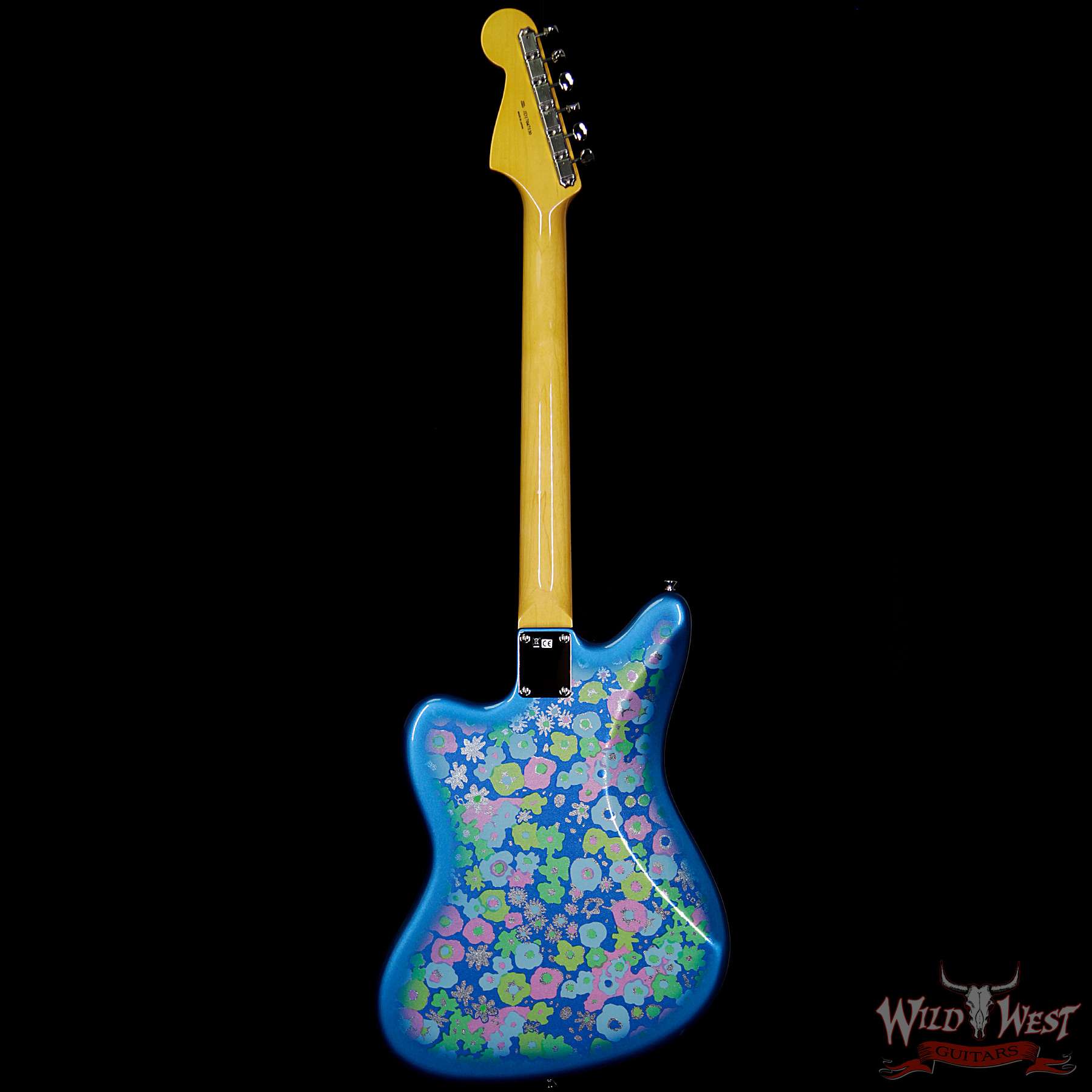 fender-mij-trdjazzmaster-blueflower-jd17047130-bb__wwg.jpg Fender Japan MIJ Traditional 60s Jazzmaster Limited Run Blue Flower - Image 5