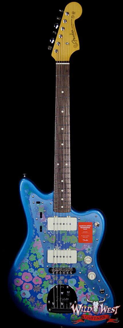 Fender Japan MIJ Traditional 60s Jazzmaster Limited Run Blue Flower