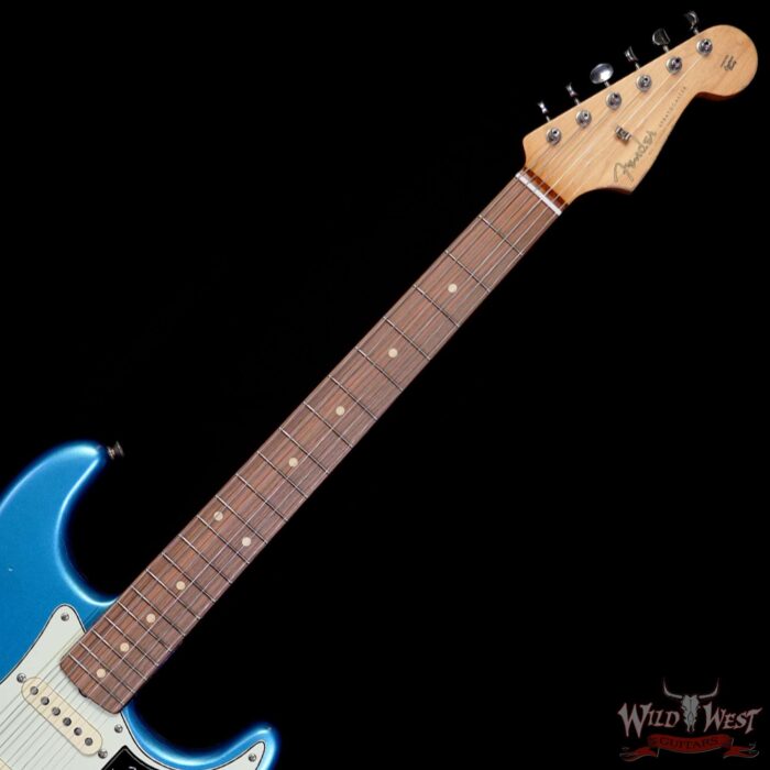 Fender Vintera Road Worn ‘60s Stratocaster Pau Ferro Fingerboard Lake Placid Blue 7.20 LBS - Image 4