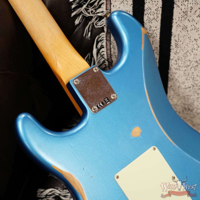 Fender Vintera Road Worn ‘60s Stratocaster Pau Ferro Fingerboard Lake Placid Blue 7.20 LBS - Image 12