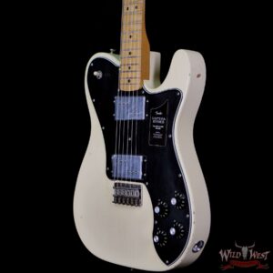Fender Vintera Road Worn ‘70s Telecaster Deluxe Maple Fingerboard Olympic White - Image 2