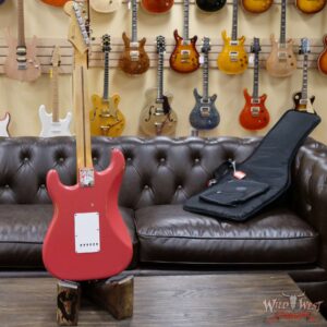 Fender Vintera Road Worn ‘50s Stratocaster Maple Fingerboard Fiesta Red - Image 8