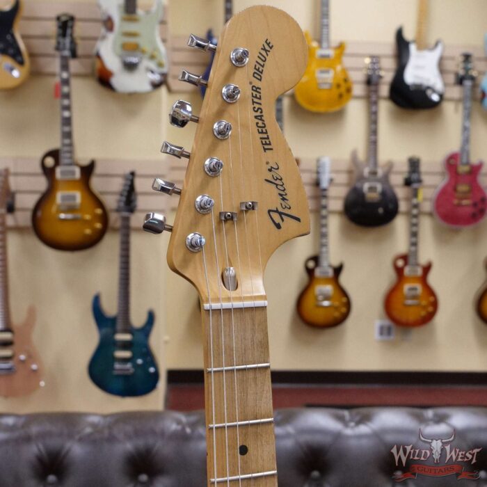 Fender Vintera Road Worn ‘70s Telecaster Deluxe Maple Fingerboard Daphne Blue - Image 6