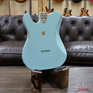 Fender Vintera Road Worn ‘70s Telecaster Deluxe Maple Fingerboard Daphne Blue - Image 10