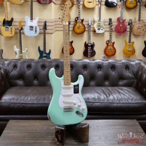 Fender Vintera Road Worn ‘50s Stratocaster Maple Fingerboard Surf Green - Image 4