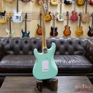 Fender Vintera Road Worn ‘50s Stratocaster Maple Fingerboard Surf Green - Image 7