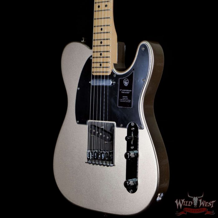 2021 Fender 75th Anniversary Telecaster Maple Fingerboard Diamond Anniversary 8.10 LBS - Image 2