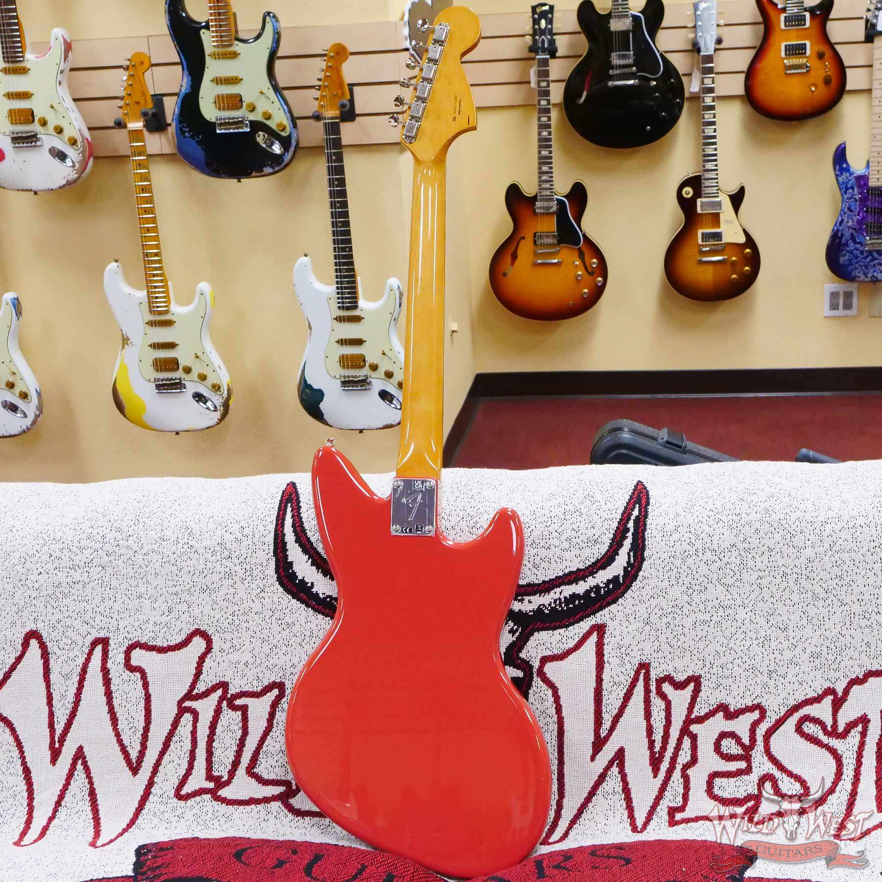 fender-mx21542807-d4__wwg.jpg Fender Kurt Cobain Jag-Stang Rosewood Fingerboard Fiesta Red Left-Hand Lefty - Image 7