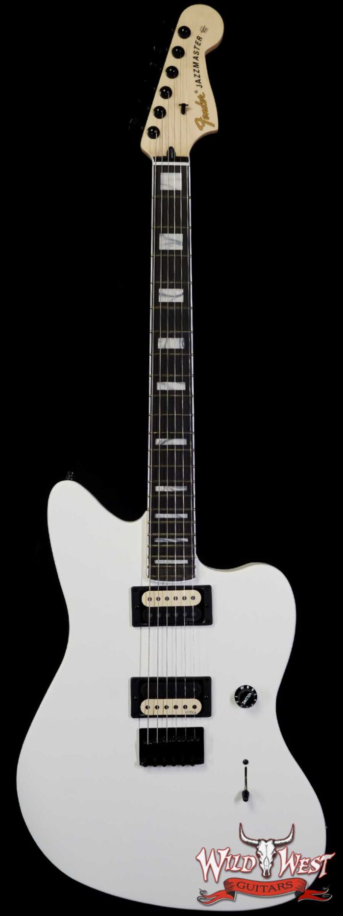 Fender Jim Root Jazzmaster V4 Ebony Fingerboard Flat White - Image 1