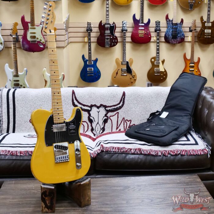 Fender Player II Modified Telecaster SH Maple Fingerboard Sunshine Yellow 8.50 LBS - Image 4