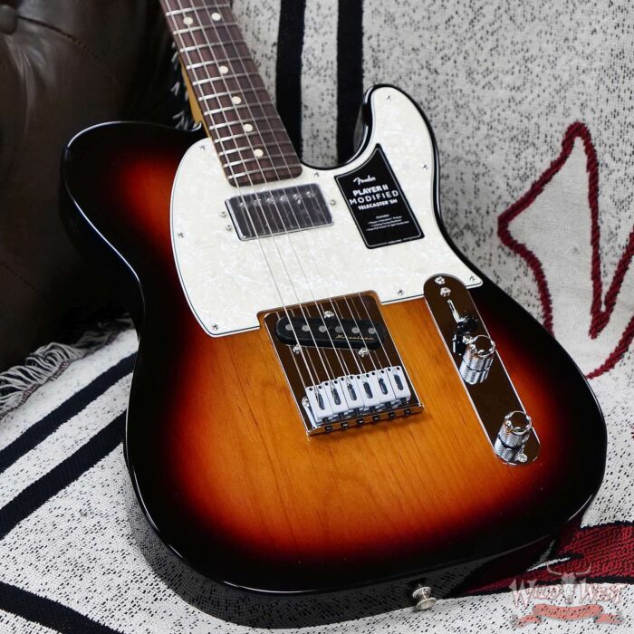 Fender Player II Modified Telecaster SH Rosewood Fingerboard 3 Tone Sunburst 8.60 LBS - Image 6