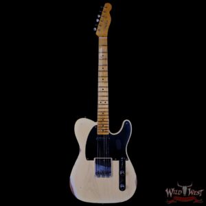 Fender Custom Shop 1951 Nocaster Ash Body Maple Neck Relic Faded Aged Nocaster Blonde 7.05 lbs - Image 3