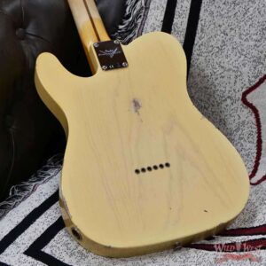 Fender Custom Shop 1951 Nocaster Ash Body Maple Neck Relic Faded Aged Nocaster Blonde 7.05 lbs - Image 14