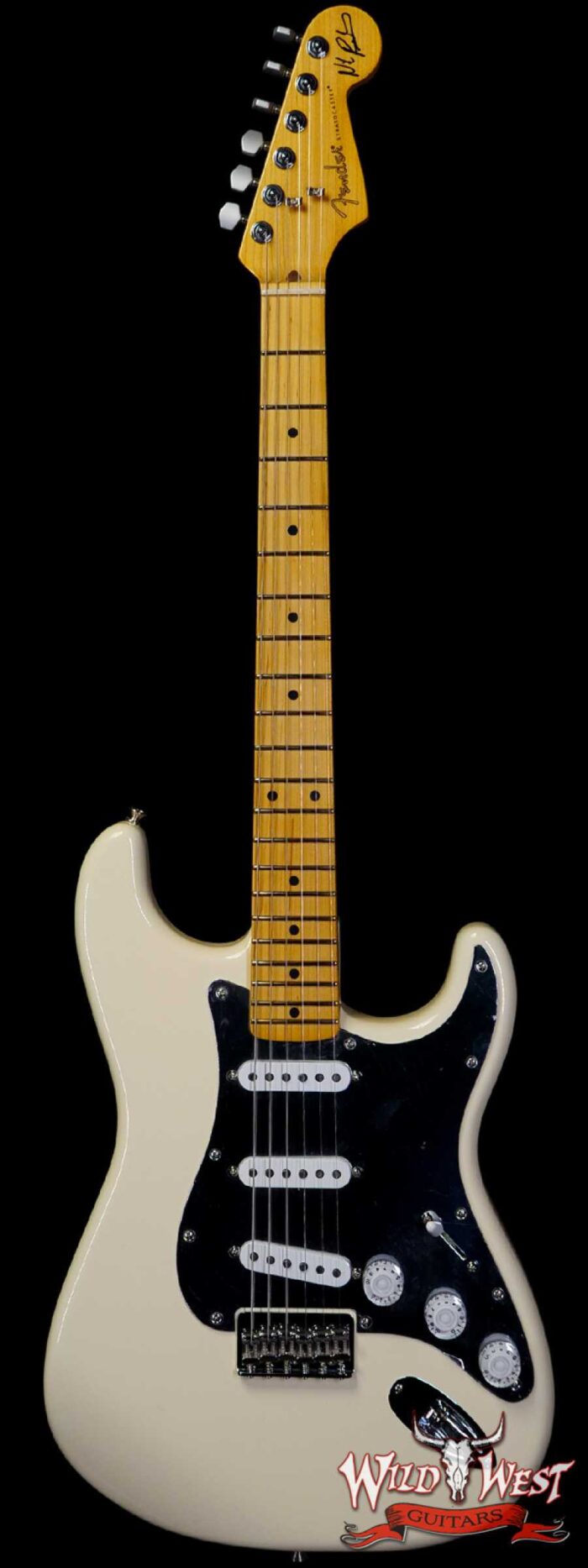 Fender Nile Rodgers Hitmaker Stratocaster Maple Fingerboard Olympic White - Image 1