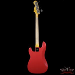 Fender Custom Shop 1959 Precision Bass Journeyman Relic AAA Rosewood Slab Board Hand-wound PU Fiesta Red - Image 5