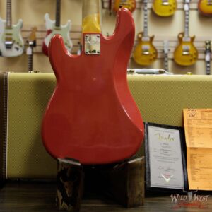 Fender Custom Shop 1959 Precision Bass Journeyman Relic AAA Rosewood Slab Board Hand-wound PU Fiesta Red - Image 13