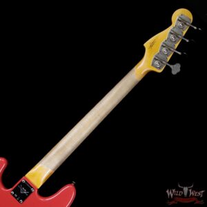 Fender Custom Shop 1959 Precision Bass Journeyman Relic AAA Rosewood Slab Board Hand-wound PU Fiesta Red - Image 9