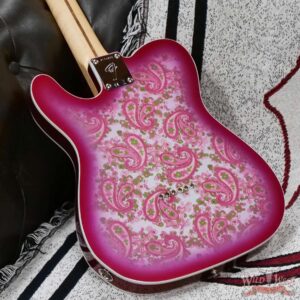 Fender Custom Shop 1968 Thinline Telecaster Dual P90 Maple Neck NOS Pink Paisley 7.25 LBS - Image 10
