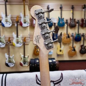 Fender Custom Shop Pino Palladino Signature Precision Bass Rosewood Fingerboard Relic Fiesta Red over Desert Sand 8.45 LBS - Image 11