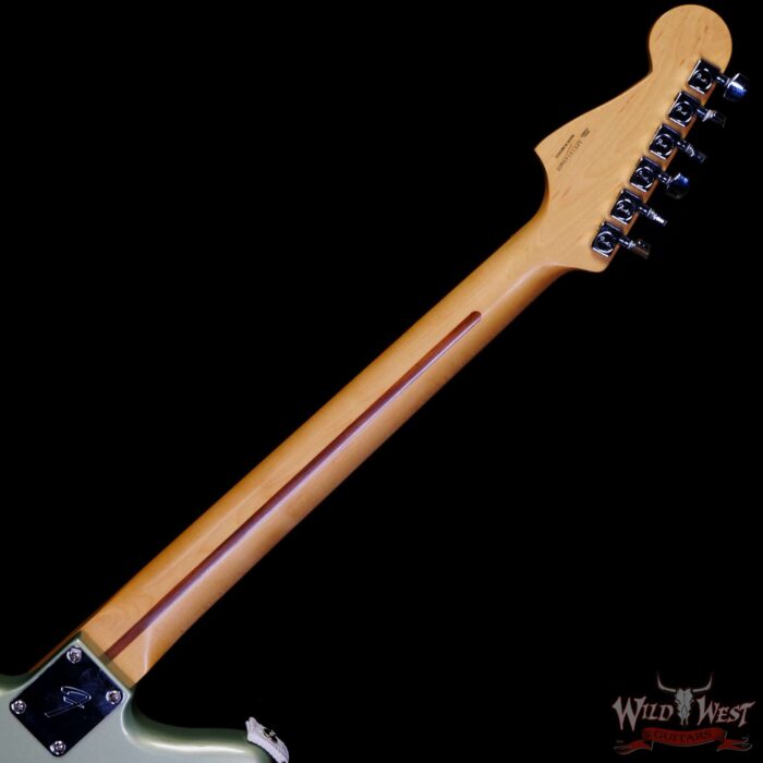 Jim Root Collection Custom Modified 2018 Fender Player Jazzmaster Sage Green Metallic - Image 5