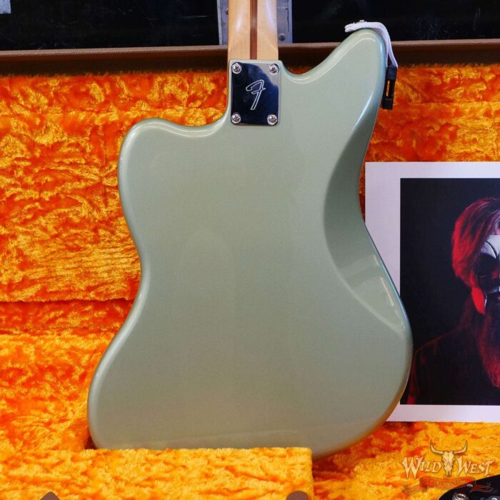 Jim Root Collection Custom Modified 2018 Fender Player Jazzmaster Sage Green Metallic - Image 11
