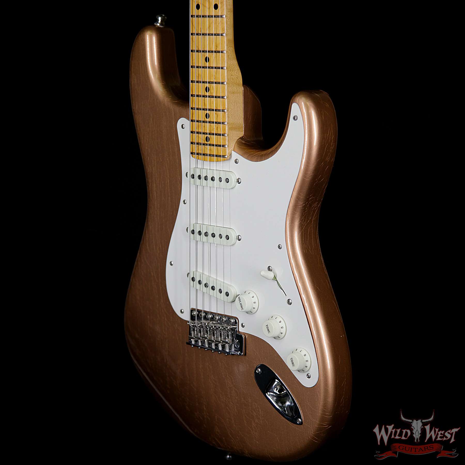 fender-postmodern-strat-lcc-copper-xn1408-br__wwg.jpg Fender Custom Shop Postmodern Stratocaster Lush Closet Classic Birdseye Maple Neck Faded Copper - Image 2