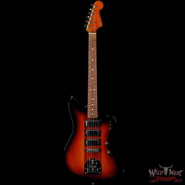 Fender Parallel Universe Volume II Spark-O-Matic Jazzmaster Rosewood Fingerboard 3-Color Sunburst - Image 3