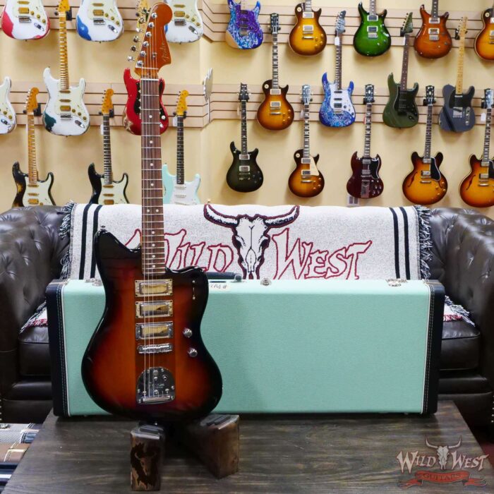 Fender Parallel Universe Volume II Spark-O-Matic Jazzmaster Rosewood Fingerboard 3-Color Sunburst - Image 6