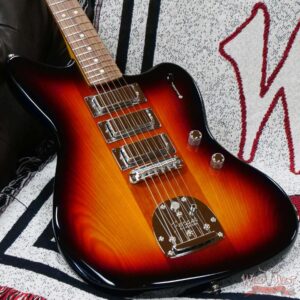 Fender Parallel Universe Volume II Spark-O-Matic Jazzmaster Rosewood Fingerboard 3-Color Sunburst - Image 8