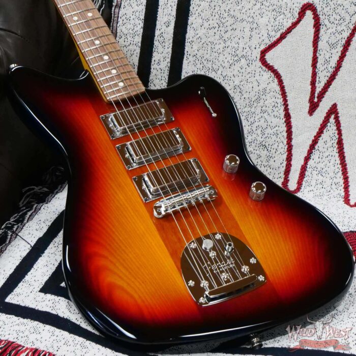 Fender Parallel Universe Volume II Spark-O-Matic Jazzmaster Rosewood Fingerboard 3-Color Sunburst - Image 8