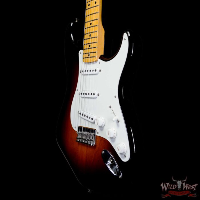 Fender Custom Shop Vintage Custom ‘55 1955 Hardtail Stratocaster Time Capsule Package Wide Fade 2 Tone Sunburst 7.55 LBS - Image 2