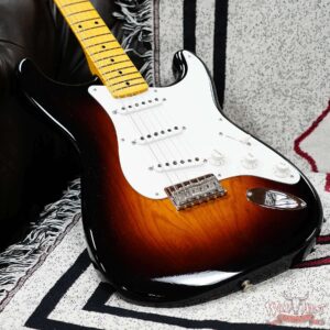 Fender Custom Shop Vintage Custom ‘55 1955 Hardtail Stratocaster Time Capsule Package Wide Fade 2 Tone Sunburst 7.55 LBS - Image 7