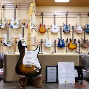 Fender Custom Shop Vintage Custom ‘55 1955 Hardtail Stratocaster Time Capsule Package Wide Fade 2 Tone Sunburst 7.35 LBS - Image 6