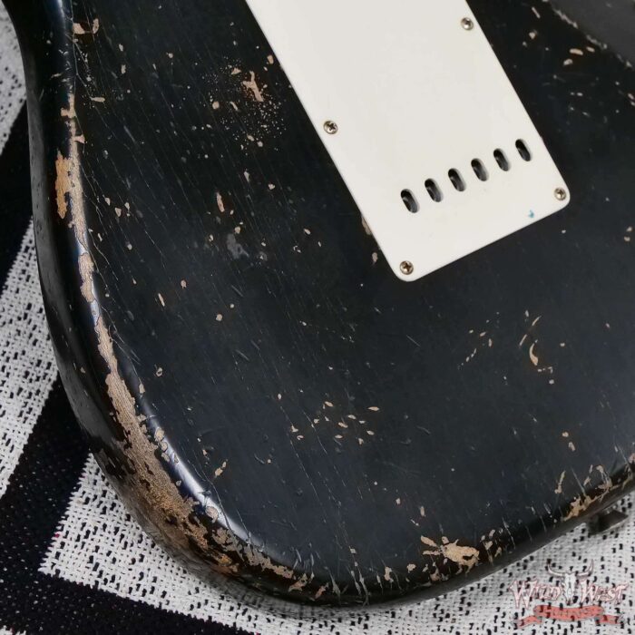 Fender Custom Shop Greg Fessler Masterbuilt 1962 Stratocaster Josefina Hand-Wound Pickups Relic Bkack 7.40 LBS - Image 15