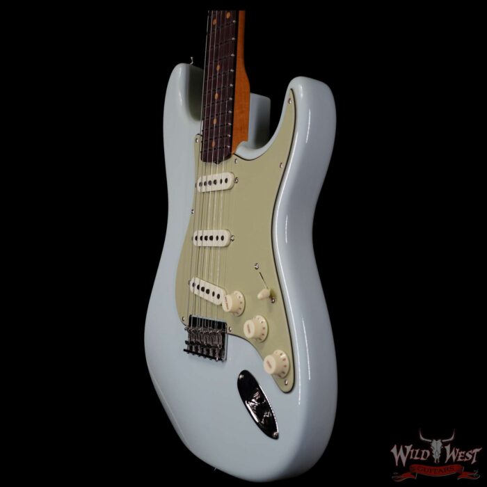 Fender Custom Shop Vintage Custom ‘59 1959 Hardtail Stratocaster Time Capsule Package Faded Aged Sonic Blue 7.55 LBS - Image 2