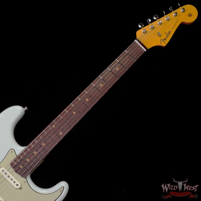 Fender Custom Shop Vintage Custom ‘59 1959 Hardtail Stratocaster Time Capsule Package Faded Aged Sonic Blue 7.55 LBS - Image 4