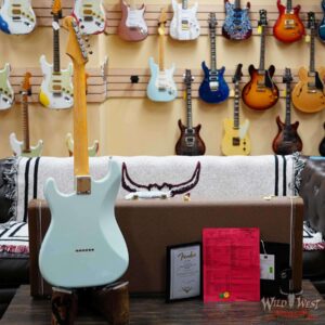 Fender Custom Shop Vintage Custom ‘59 1959 Hardtail Stratocaster Time Capsule Package Faded Aged Sonic Blue 7.55 LBS - Image 9